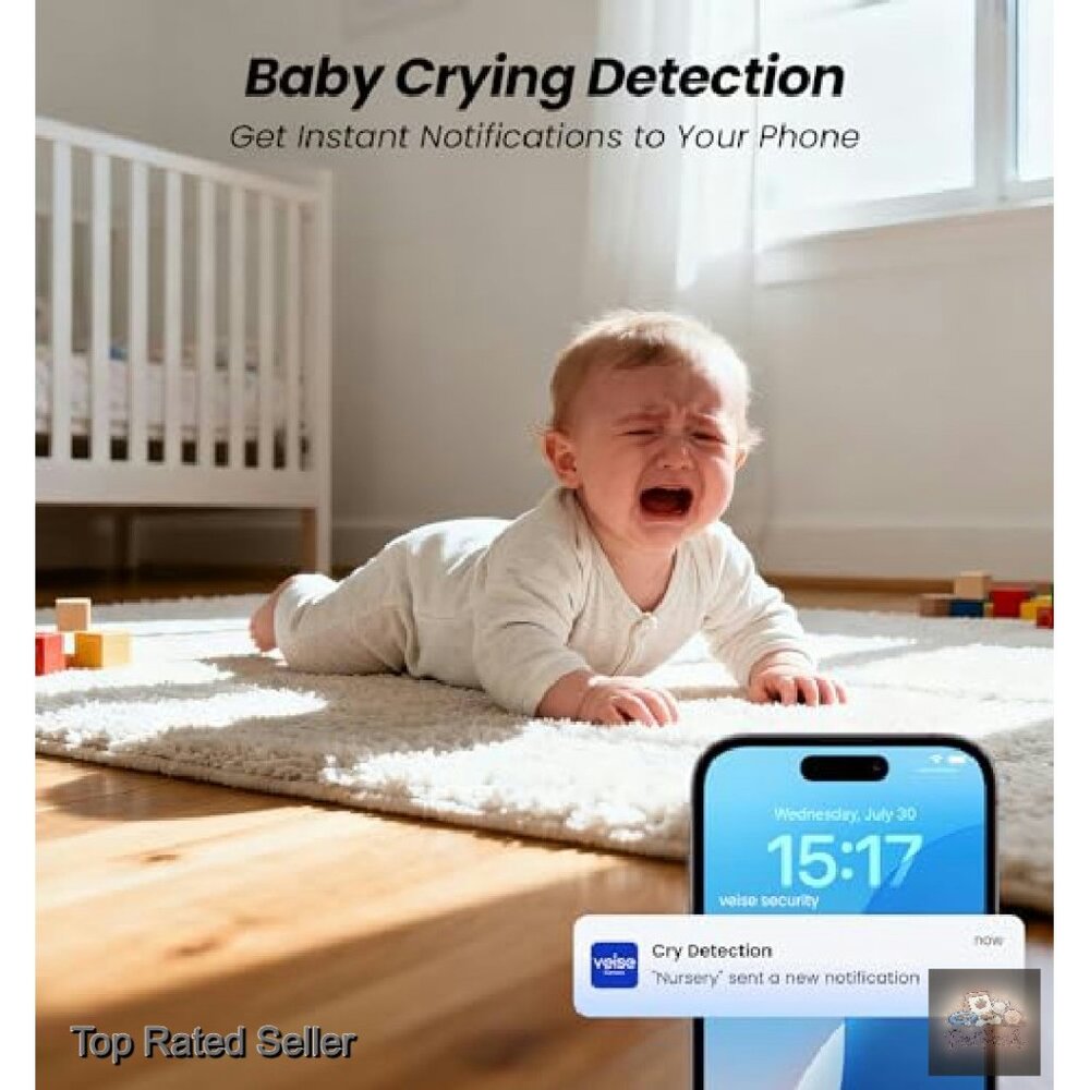 Indoor Security Camera 2k Resolution Motion Track… - image 5